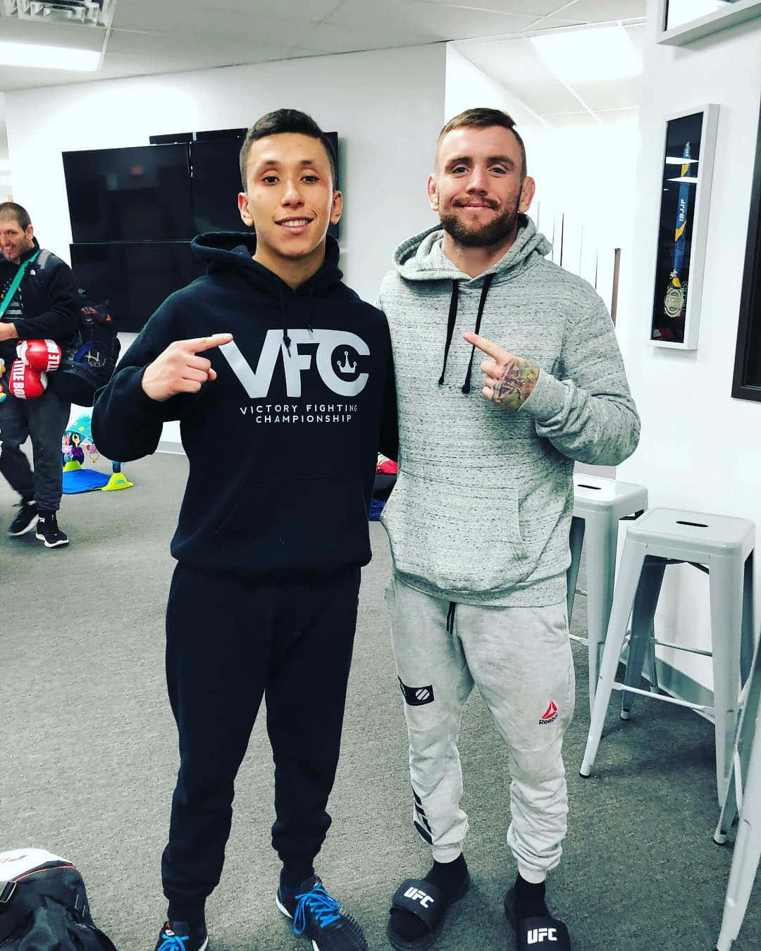 Jeff Molina With Coach Background