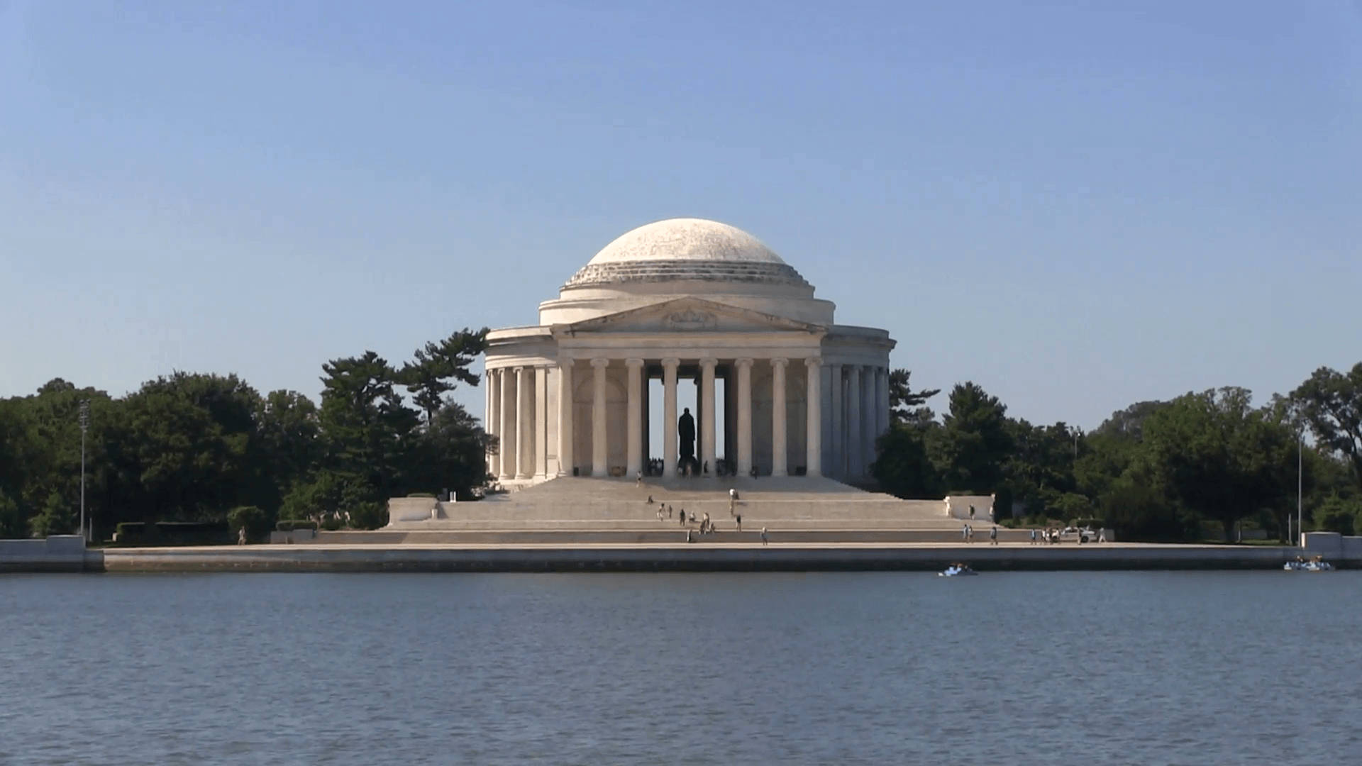 Jefferson Memorial Across Tidal Basin