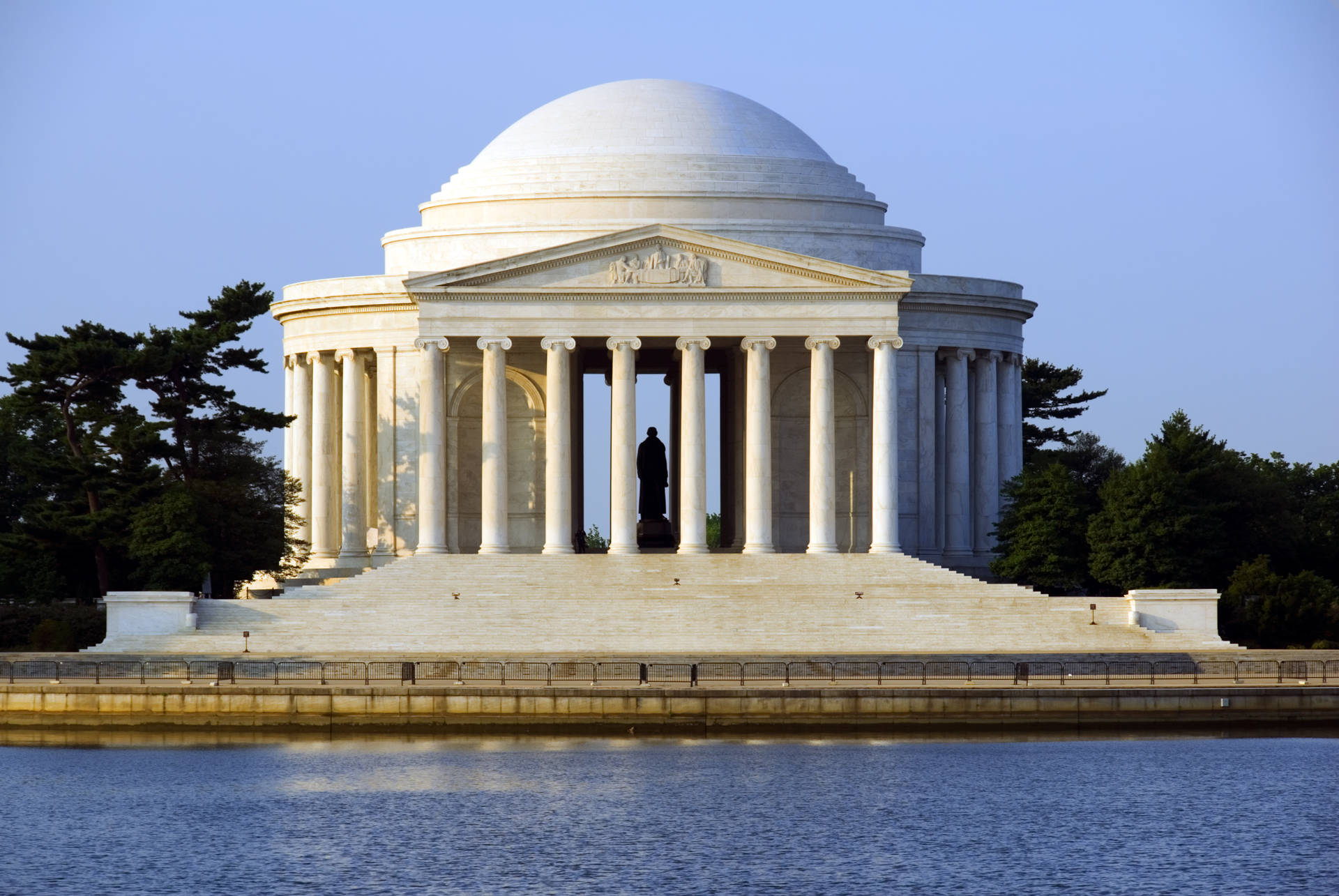 Jefferson Memorial Empty