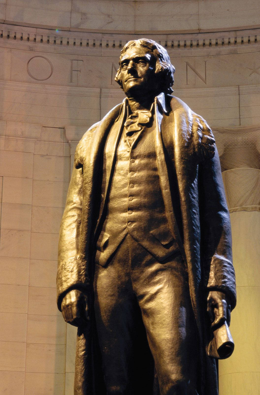 Jefferson Memorial Iconic Statue