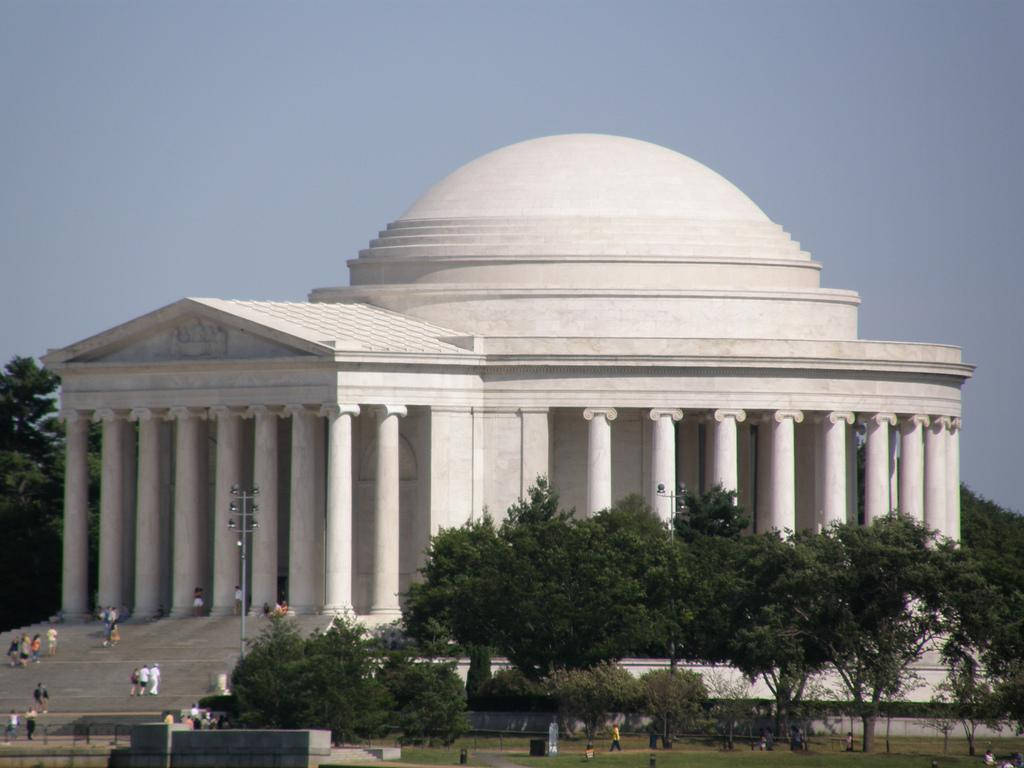 Jefferson Memorial Side Perspective