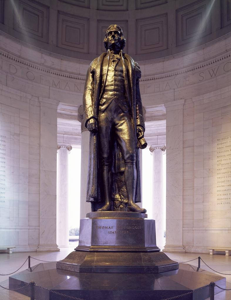 Jefferson Memorial Stature Portrait