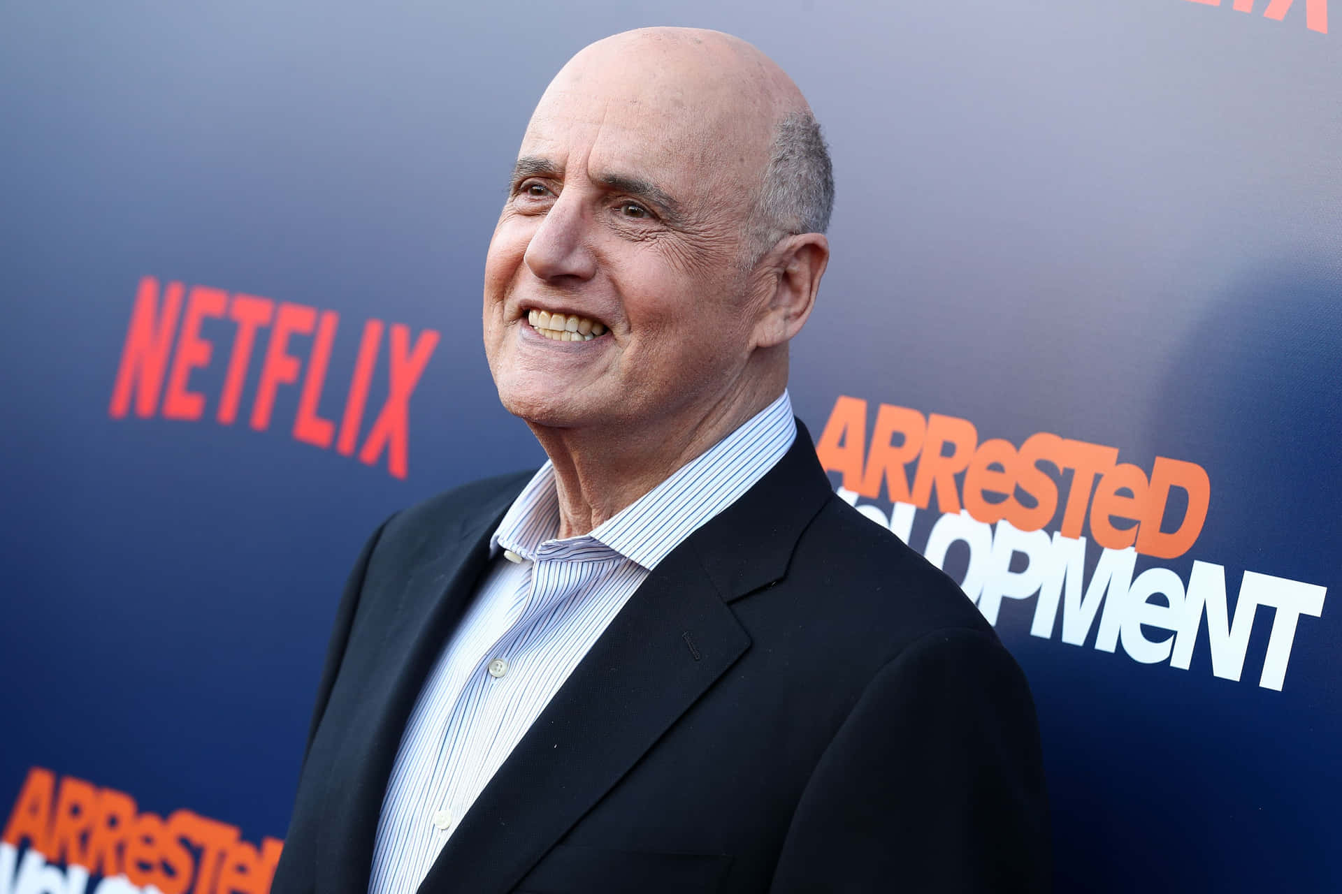 Jeffrey Tambor Captivating In A Candid Portrait Background