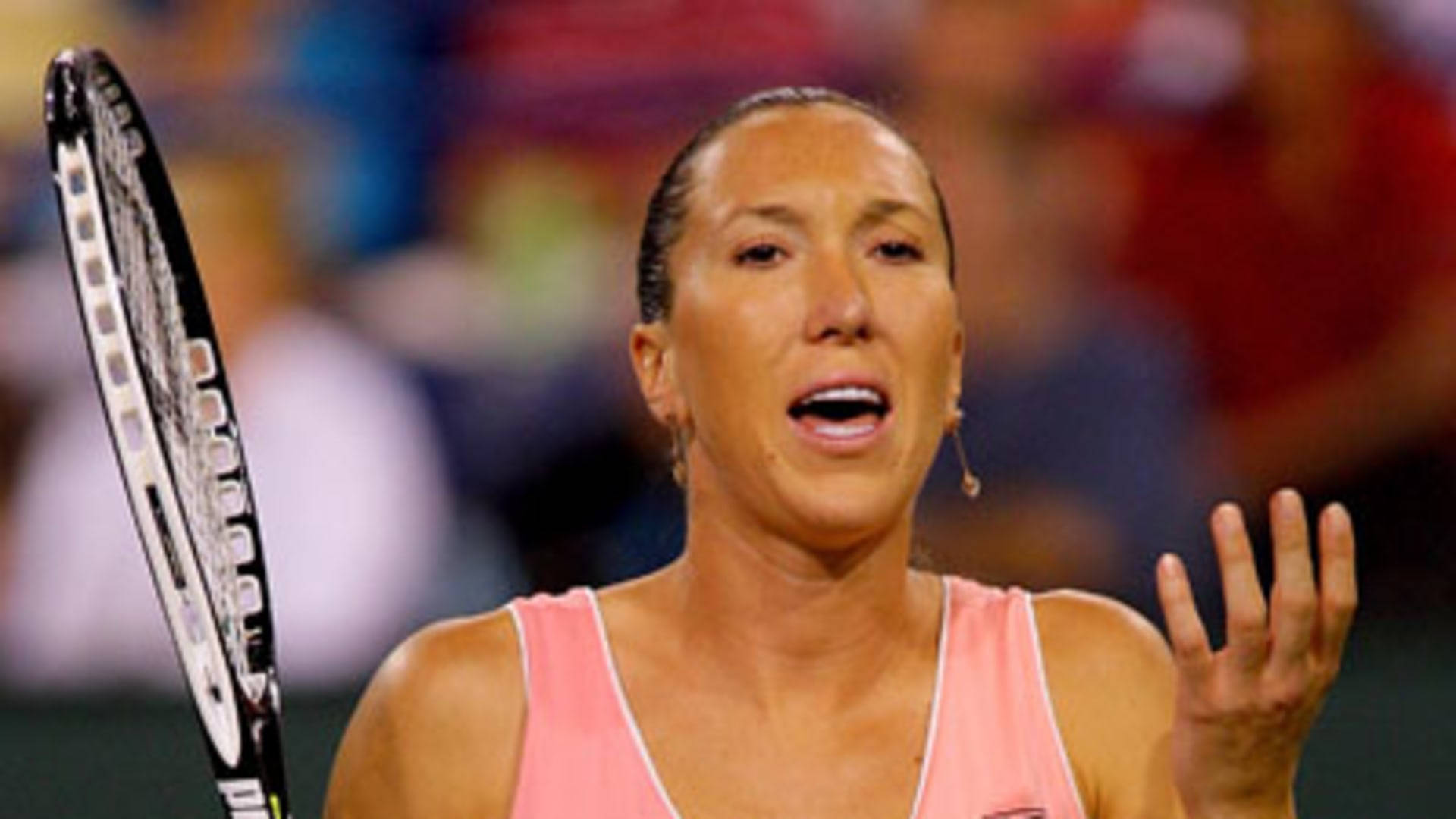 Jelena Jankovic Displays Her Inner Warrior Background