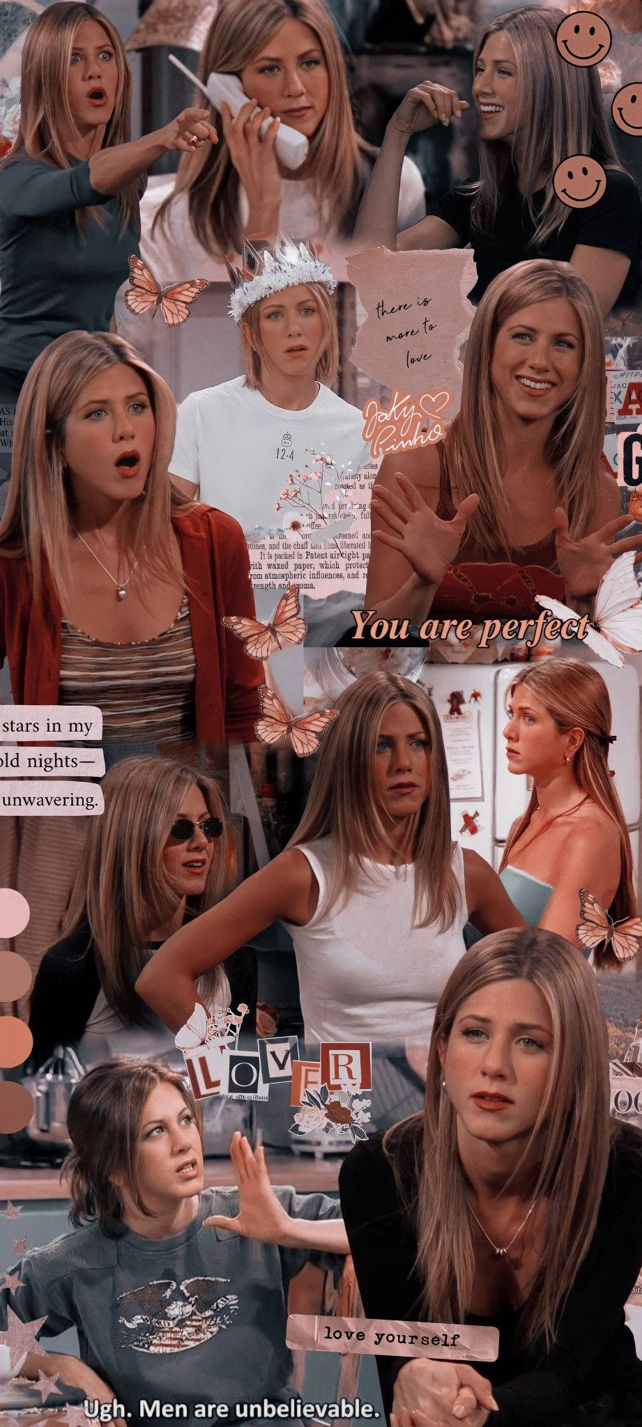 Jennifer Aniston Aesthetic Friends Phone Background