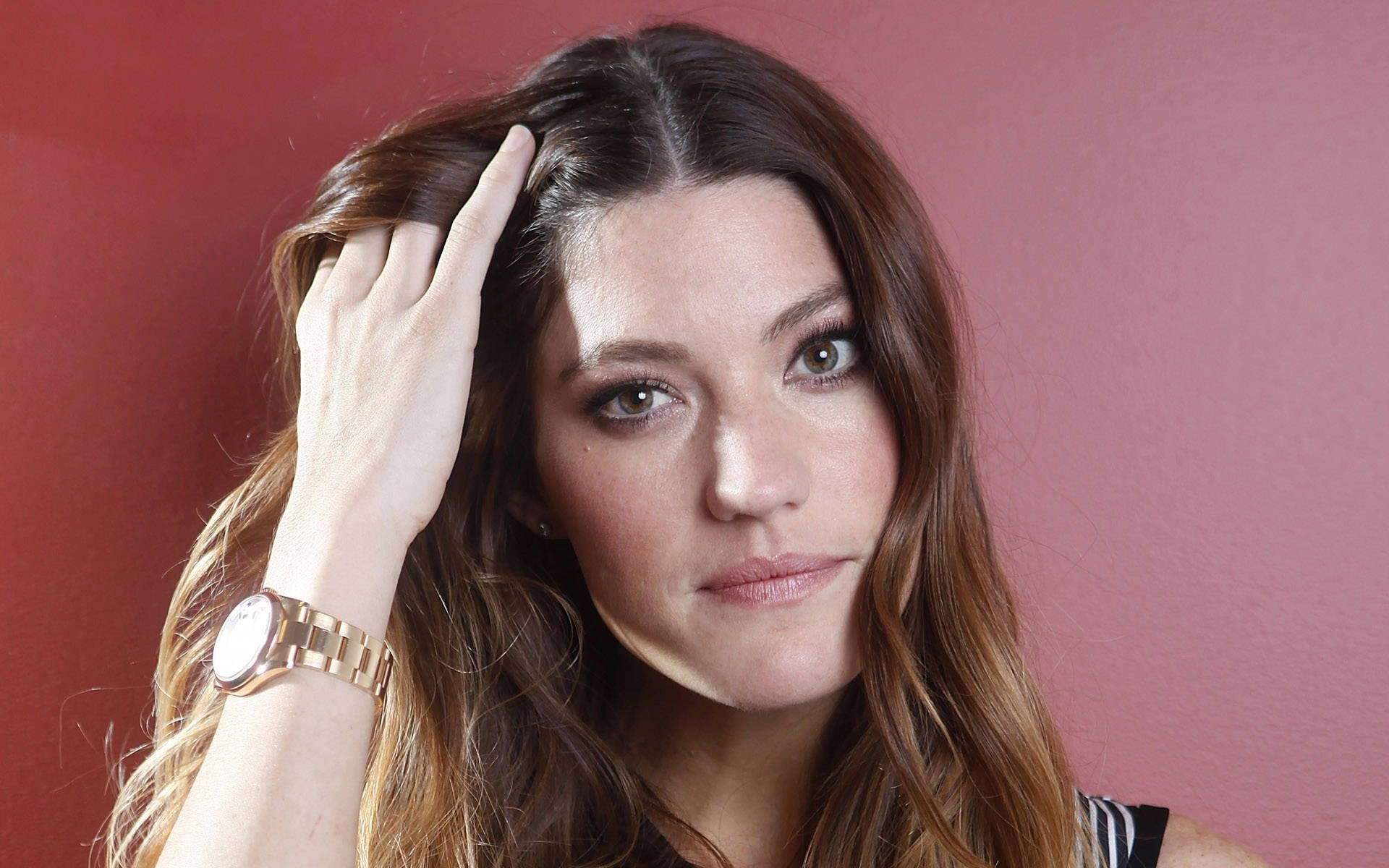 Jennifer Carpenter Touching Hair Background