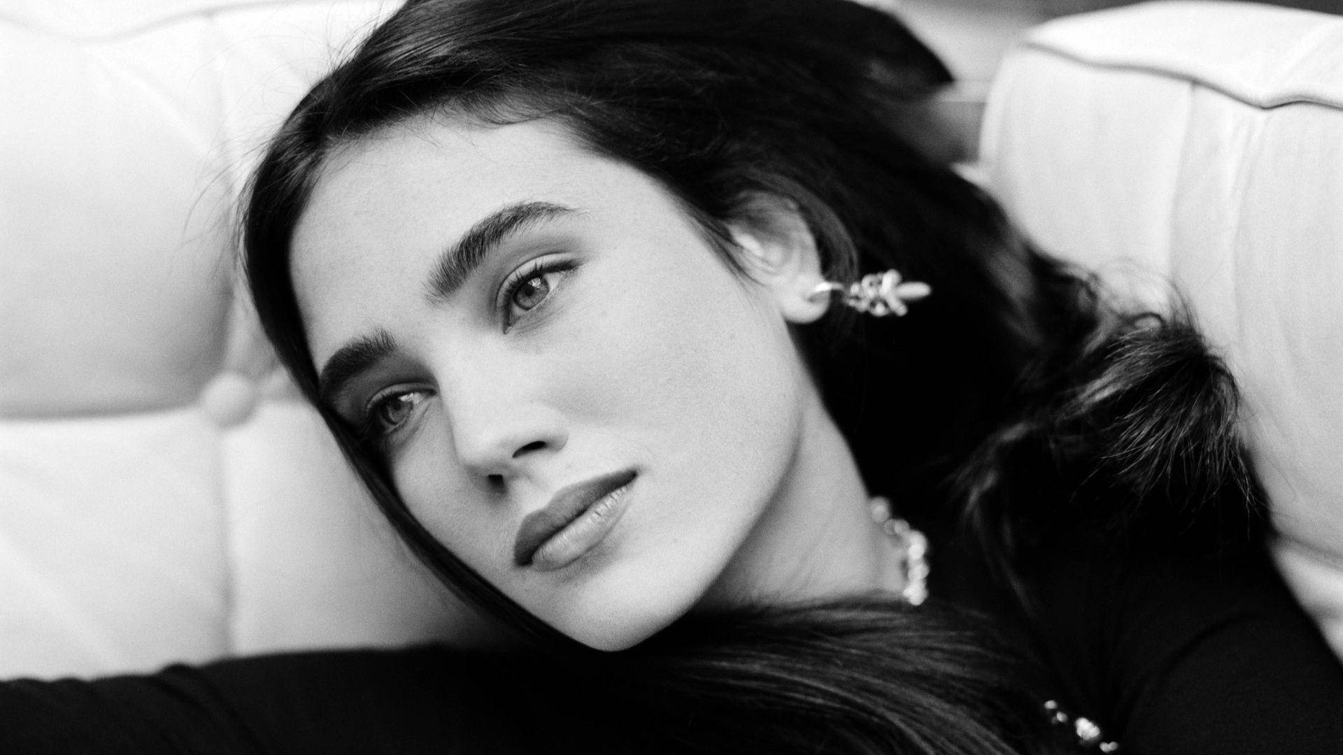 Jennifer Connelly In Black And White