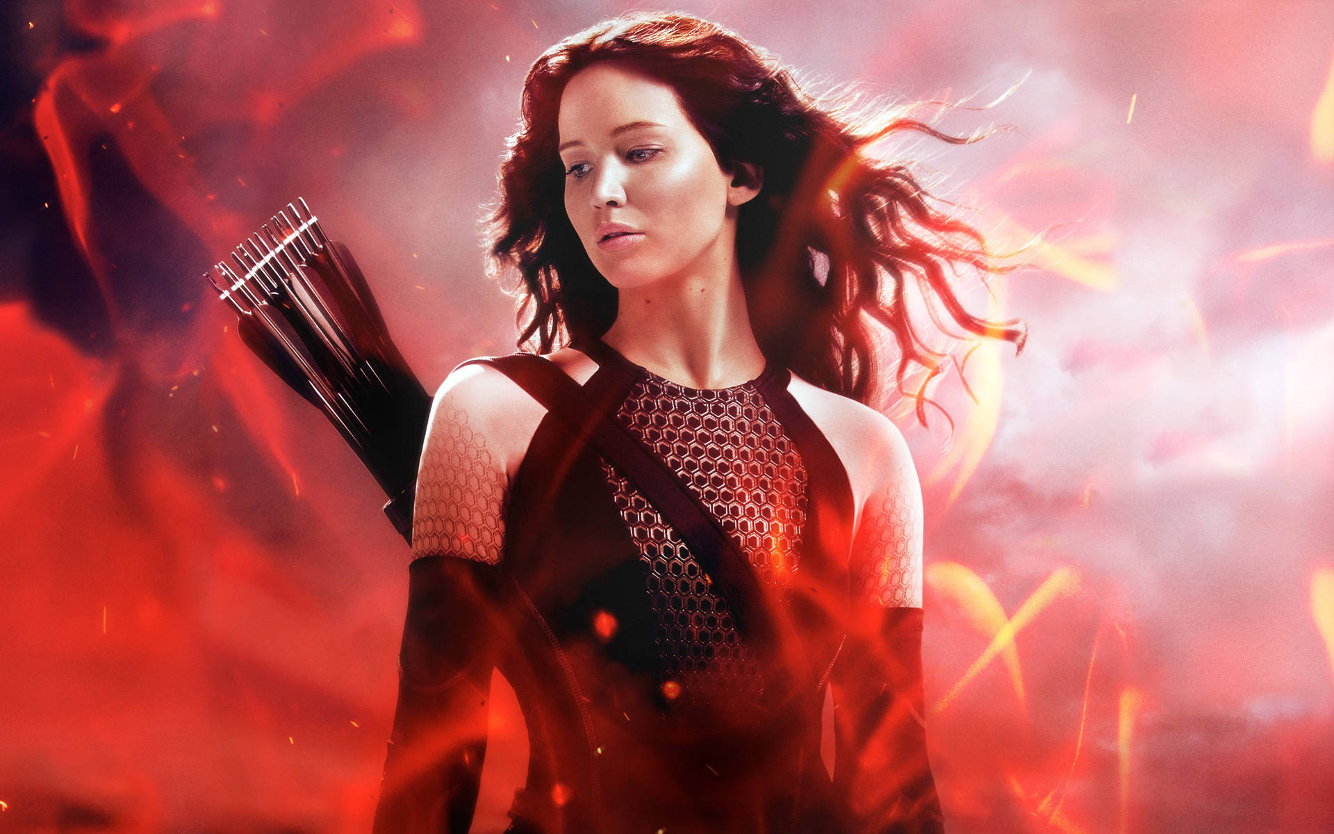Jennifer Lawrence Hunger Games: Catching Fire Background