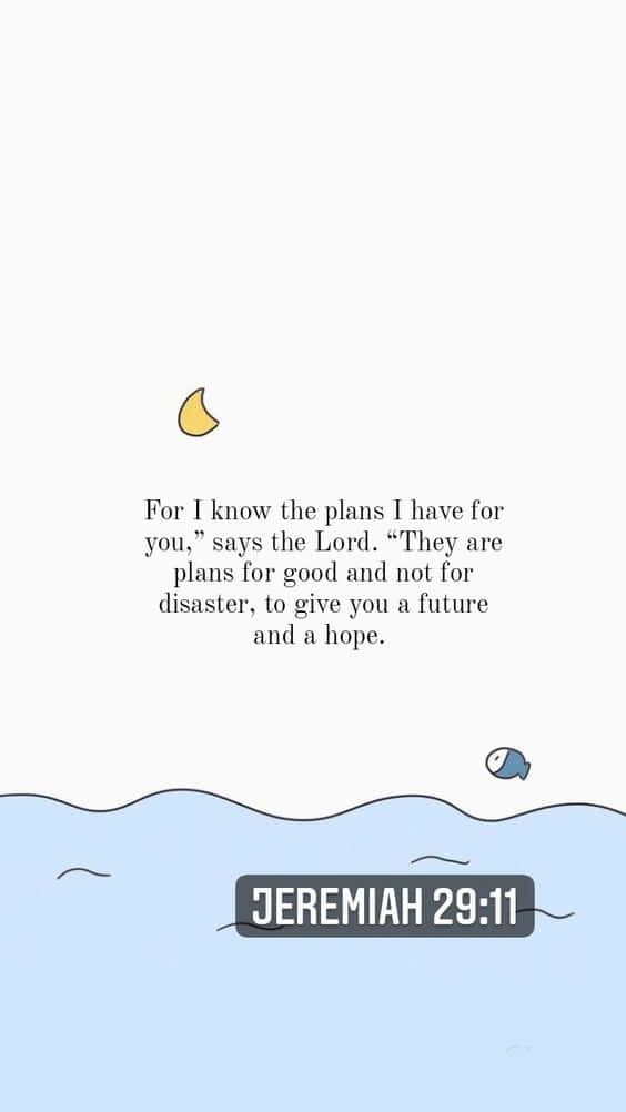 Jeremiah 29:11 Cute Art