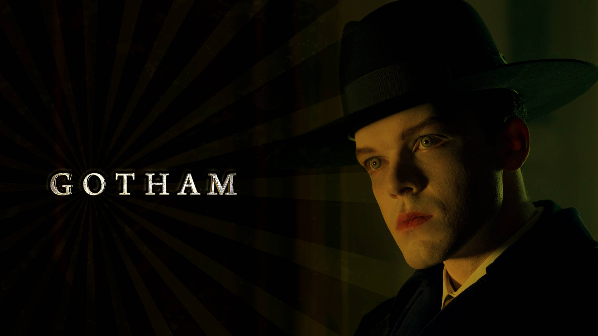 Jeremiah Valeska Wearing A Hat 4k Gotham Background