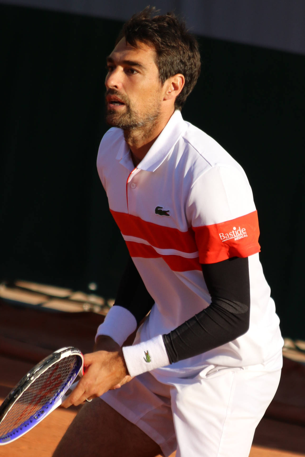 Jeremy Chardy, Professional Tennis Player, Lacoste Sponsored Athlete