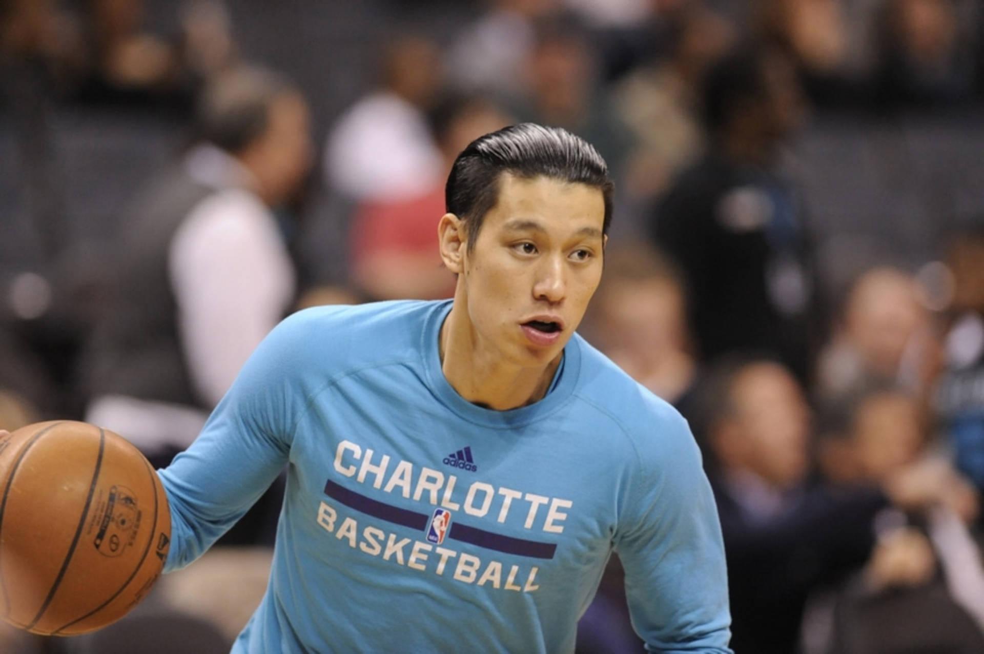 Jeremy Lin Charlotte Basketball Background