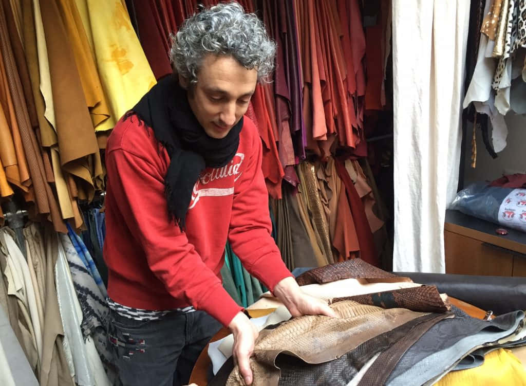 Jérôme Dreyfuss Working With Fabrics