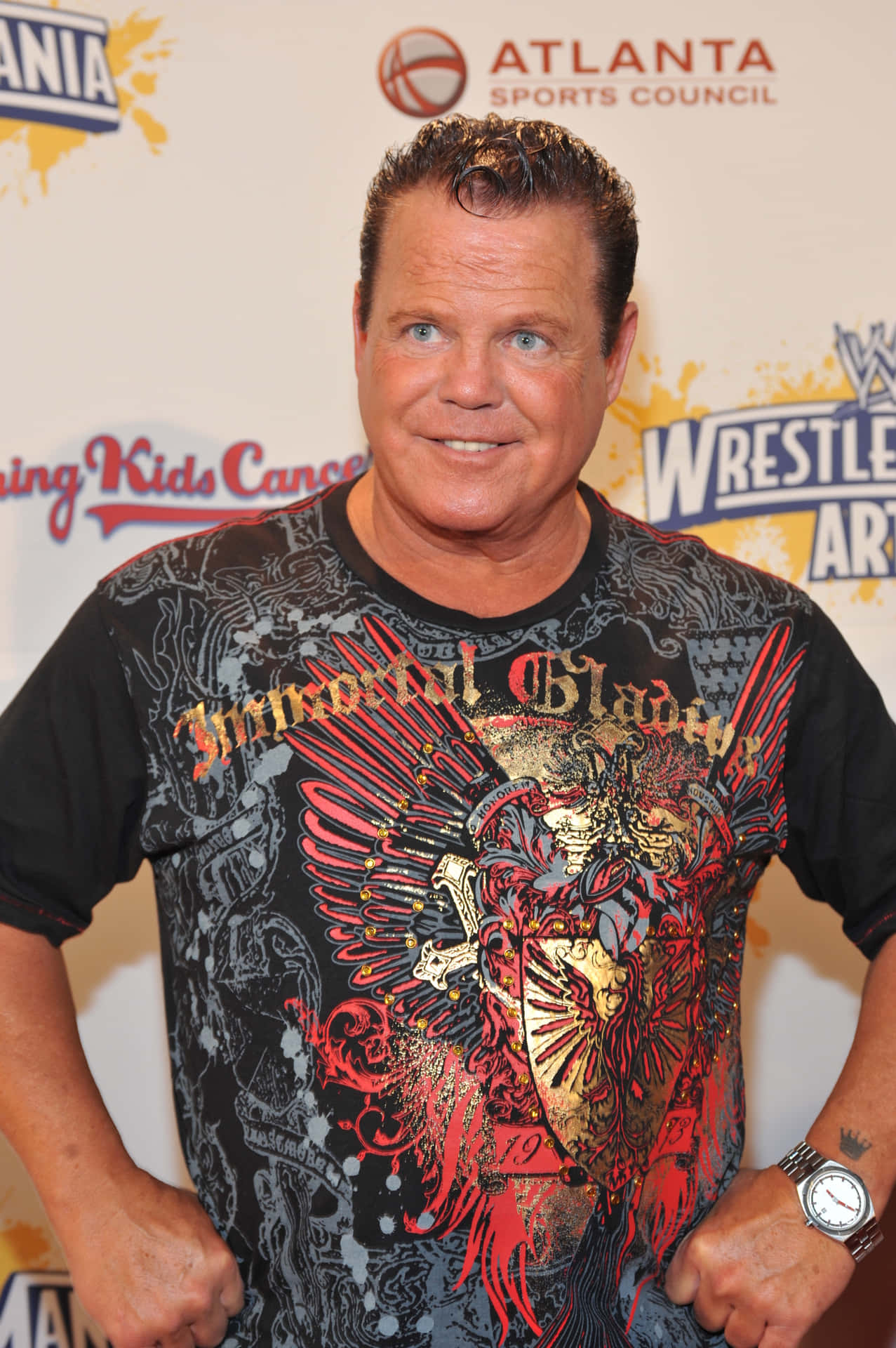 Jerry Lawler 2011 Wrestlemania Art Exhibit