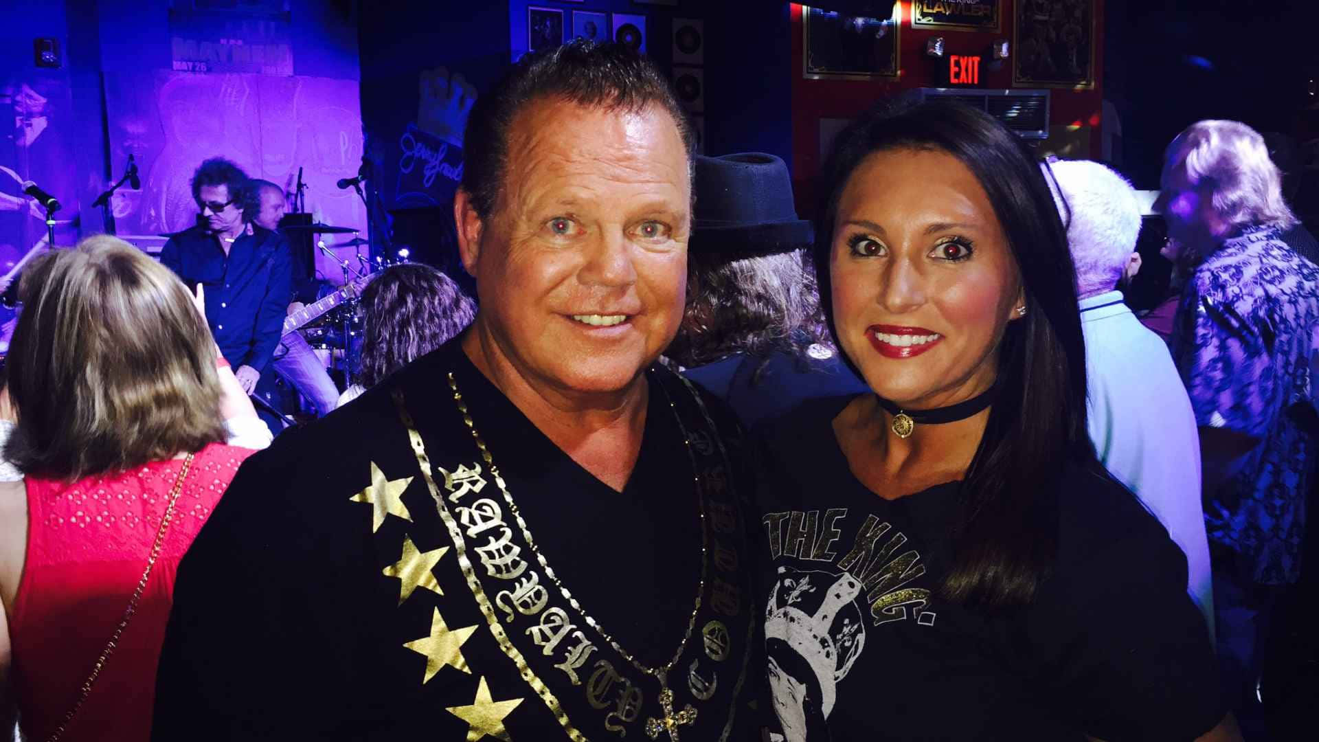 Jerry Lawler And Lauryn Mcbride Background