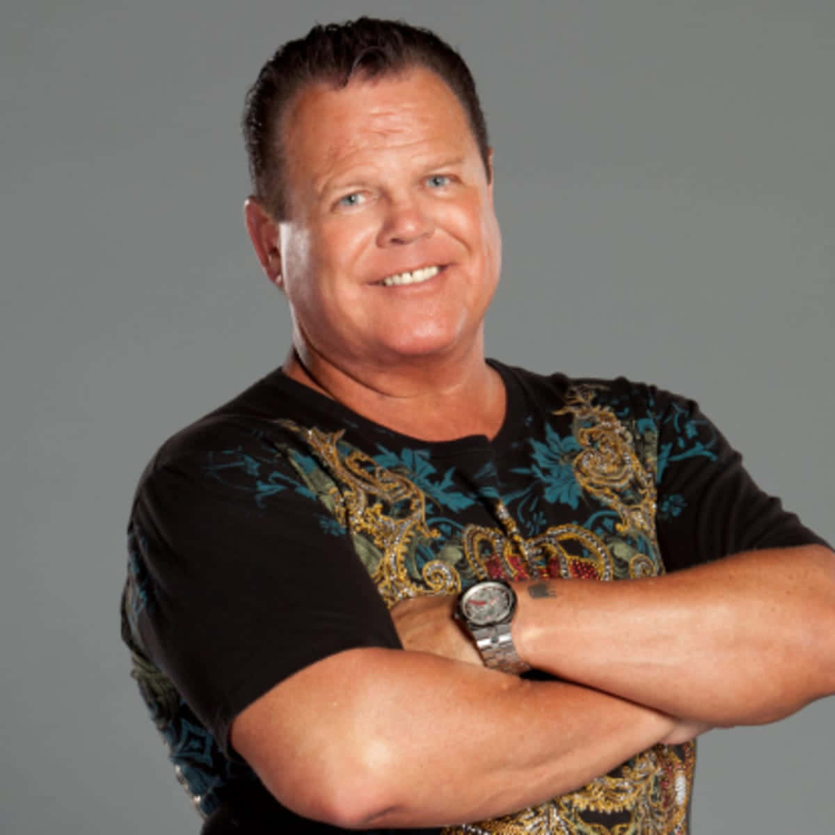 Jerry Lawler Iconic Wrestling Commentator Background