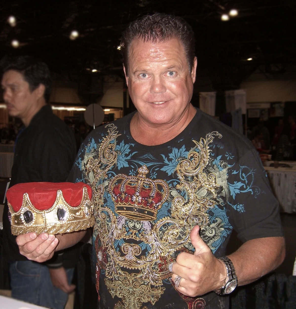 Jerry Lawler New York Comic Con 2010 Background