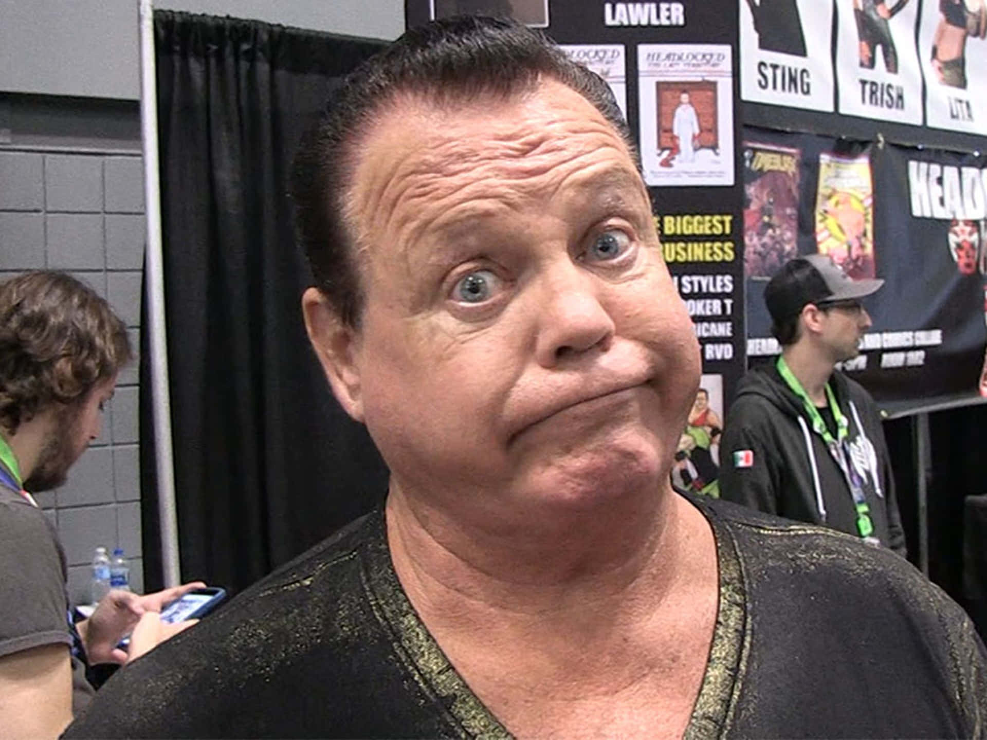 Jerry Lawler - The Legendary Wrestling Icon Background