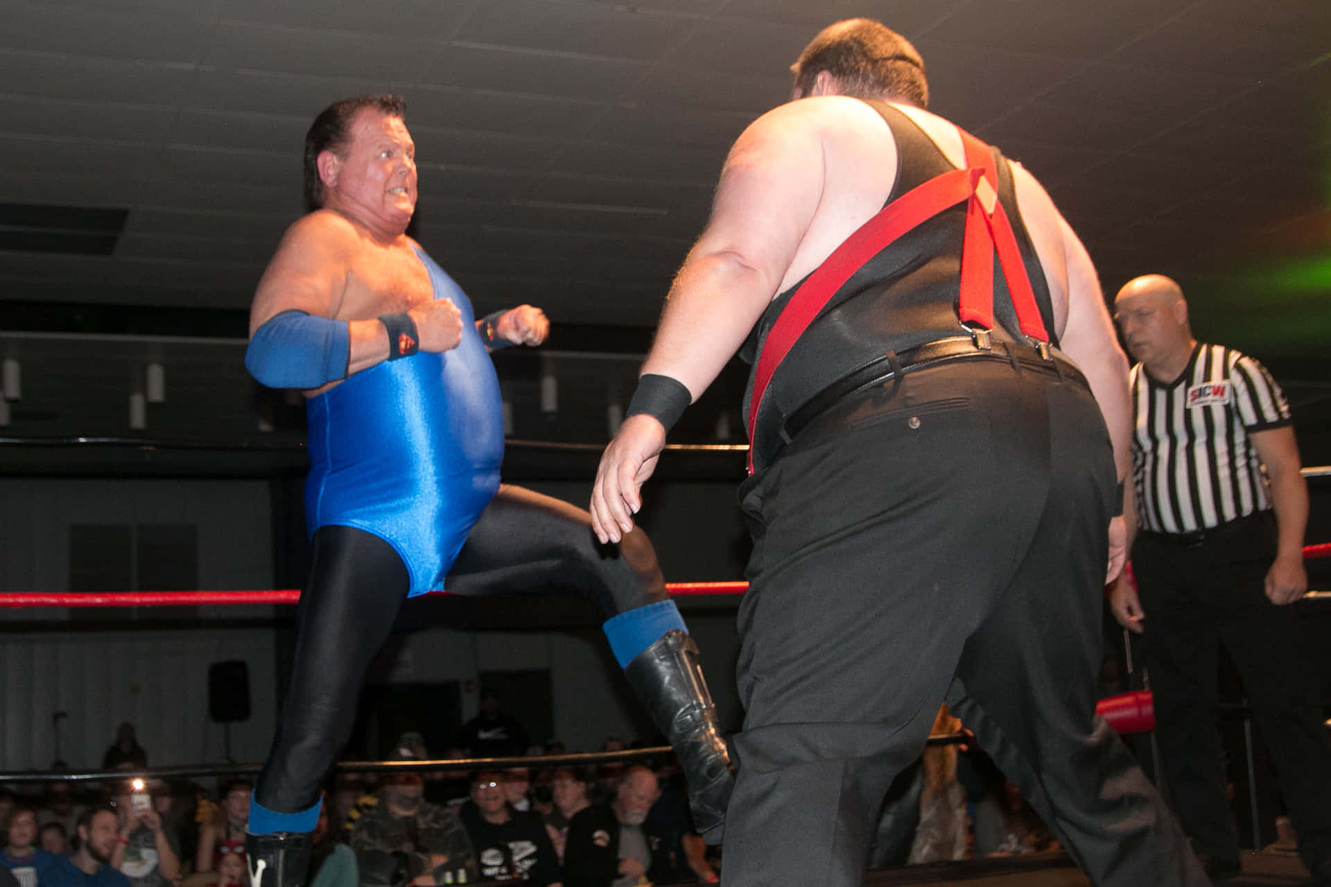 Jerry Lawler Versus Troll In Sicw Background