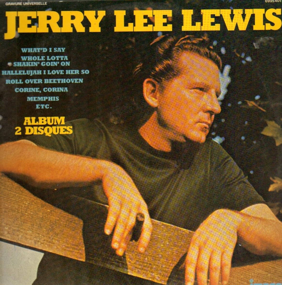 Jerry Lee Lewis Cover With Cigar Background