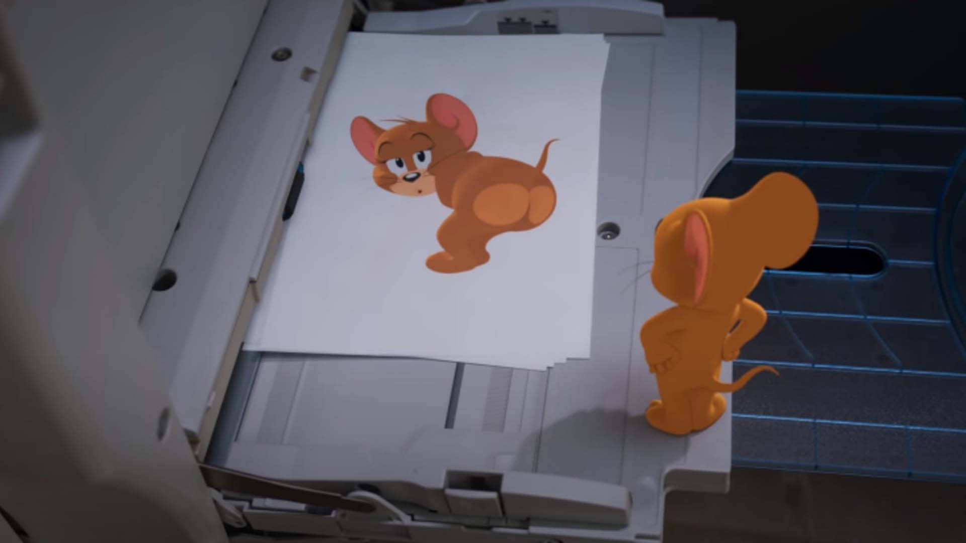 Jerry Mouse Photocopy Scene