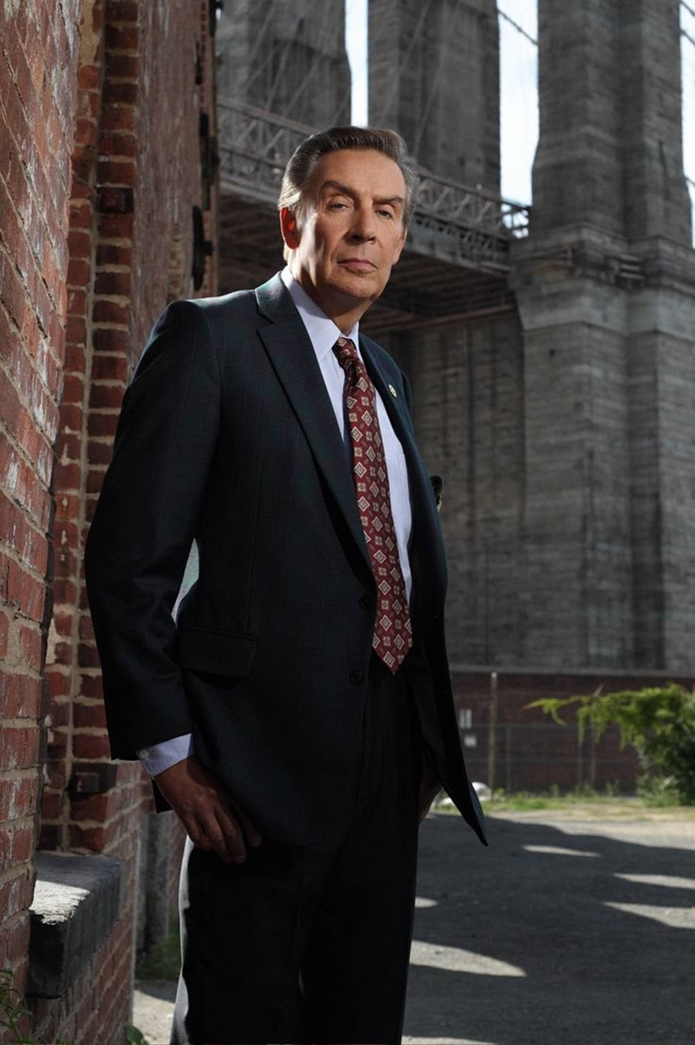 Jerry Orbach In His Iconic Role In Law And Order Background