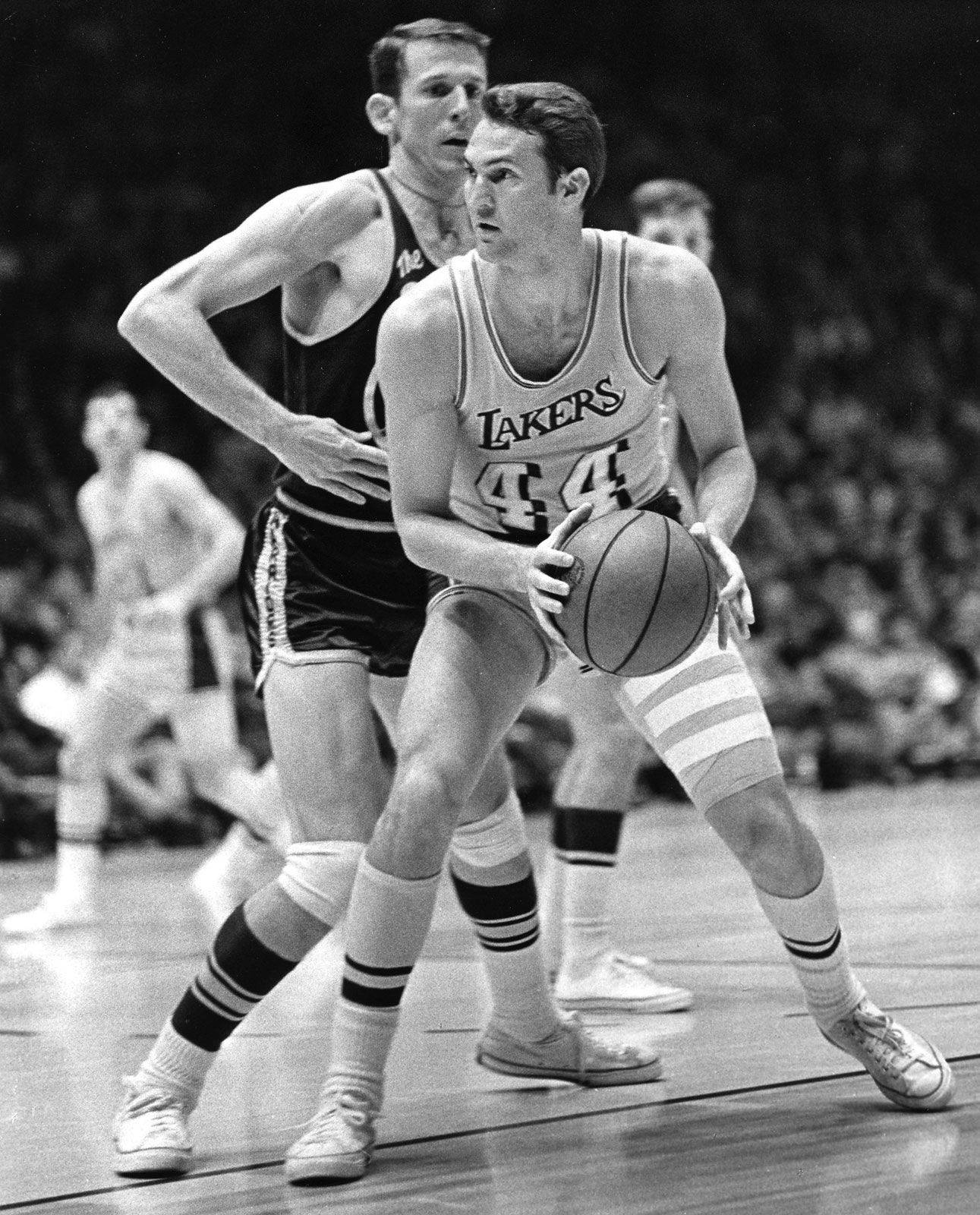 Jerry West Basketball Defense Golden State Warriors