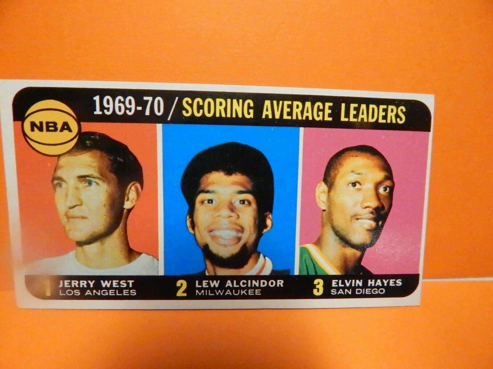 Jerry West Lew Alcindor Elvin Hayes Background