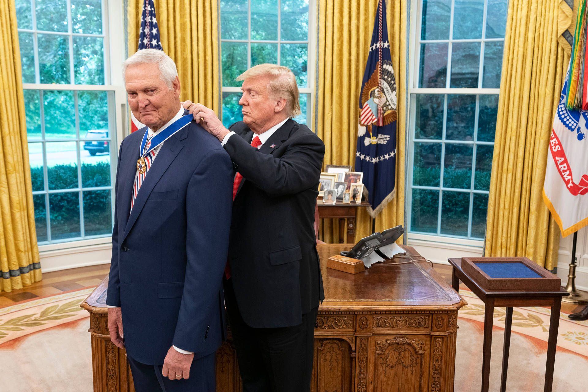 Jerry West Receives Presidential Medal Of Freedom