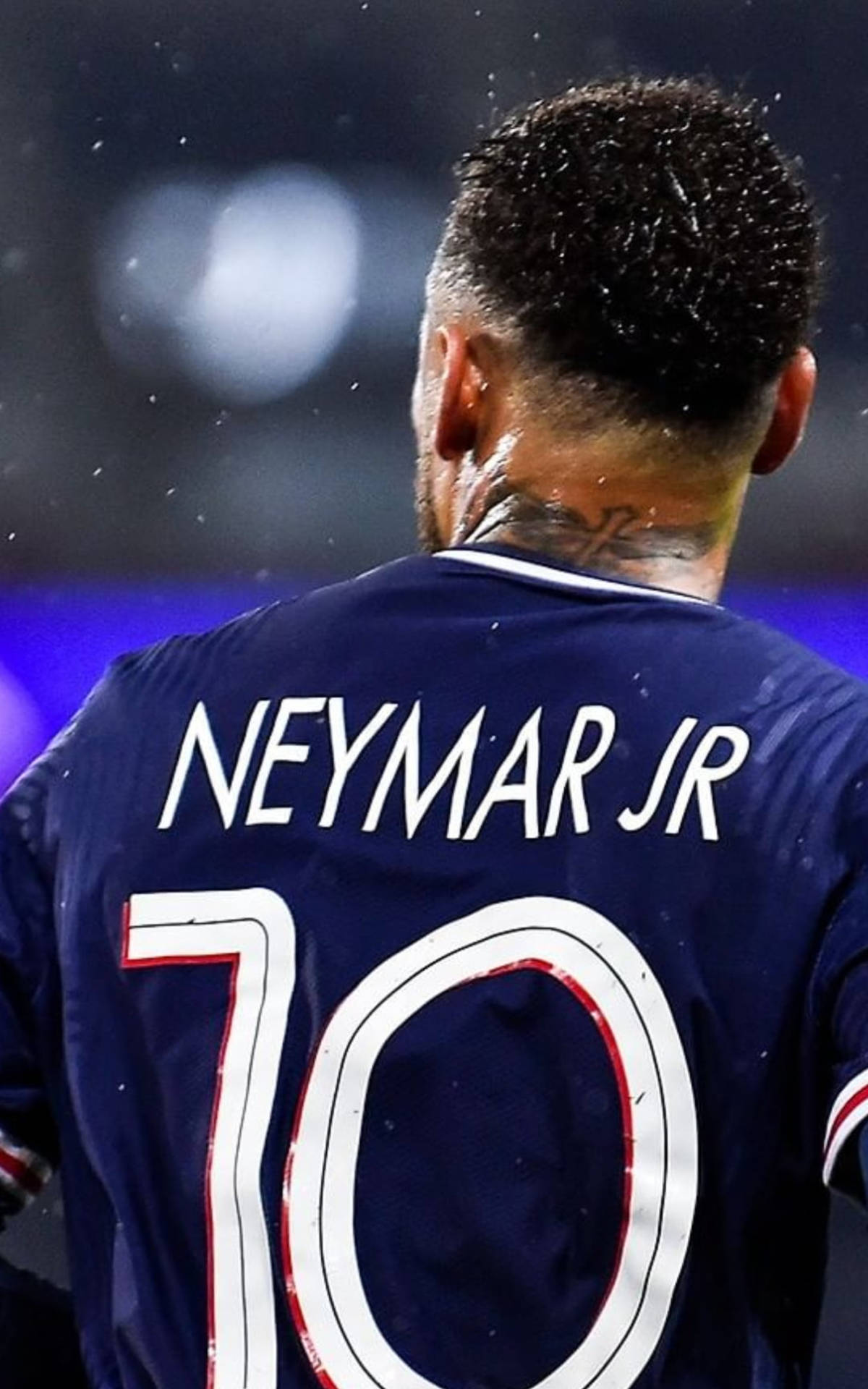 Jersey 10 Of Neymar Jr Background