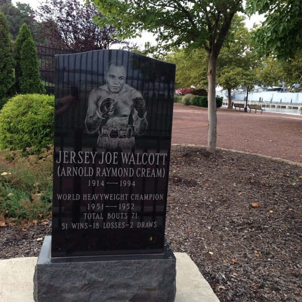 Jersey Joe Walcott Memorial In New Jersey