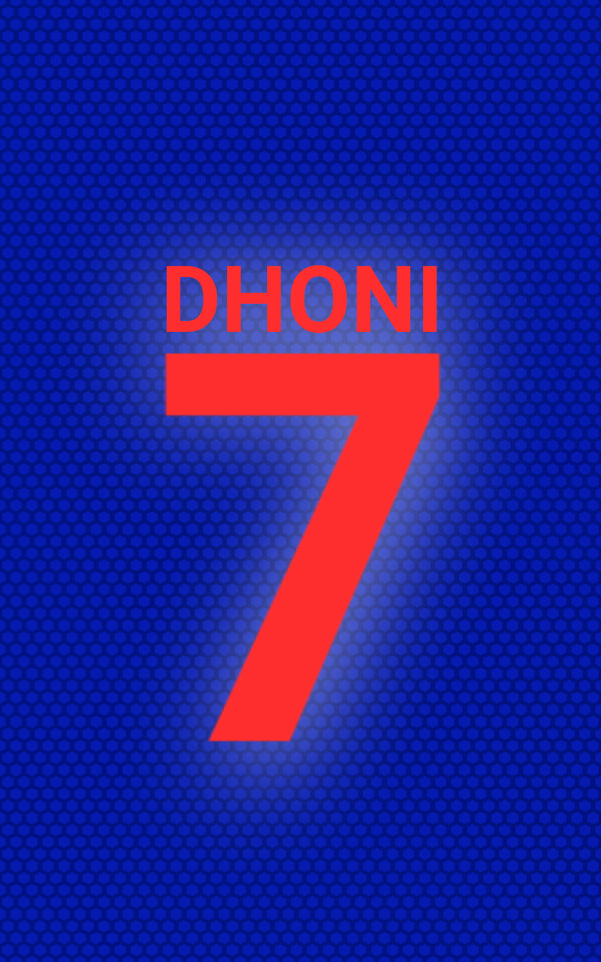 Jersey Number 7 Dhoni Hd Background