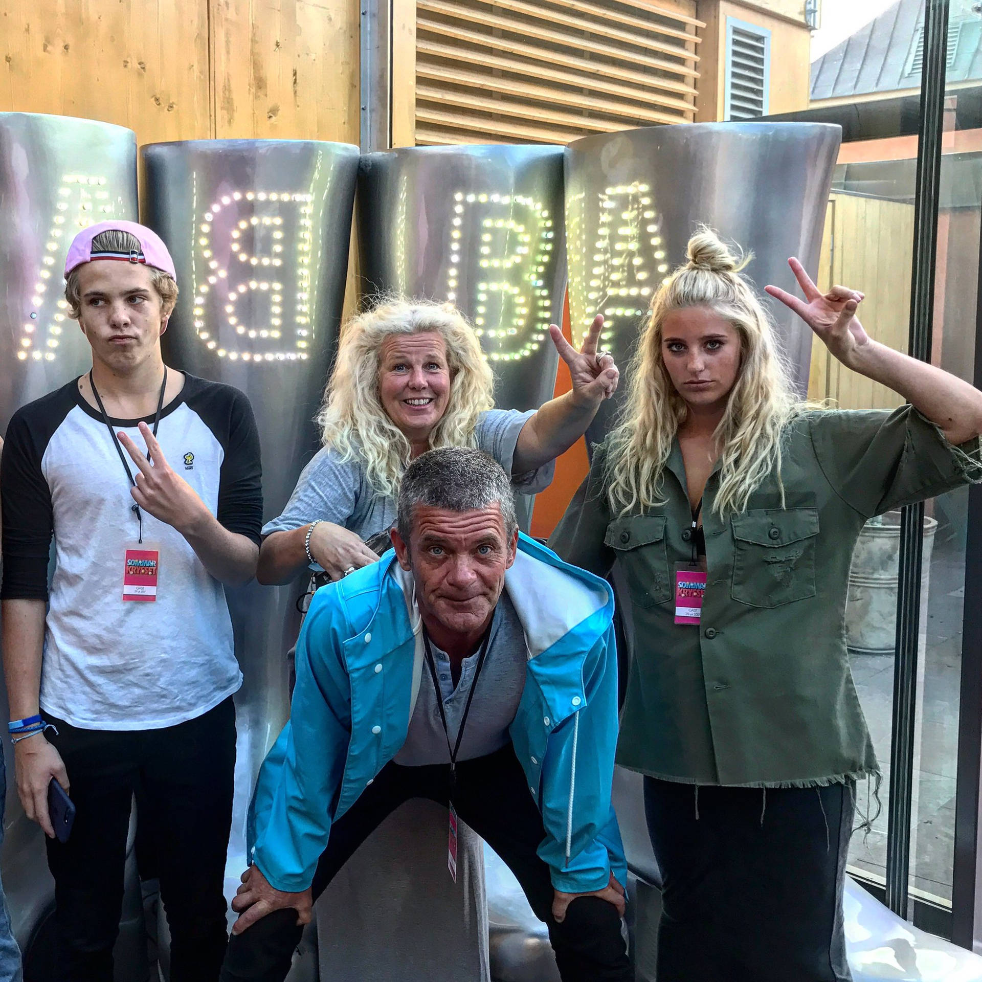 Jesper Parnevik And Family