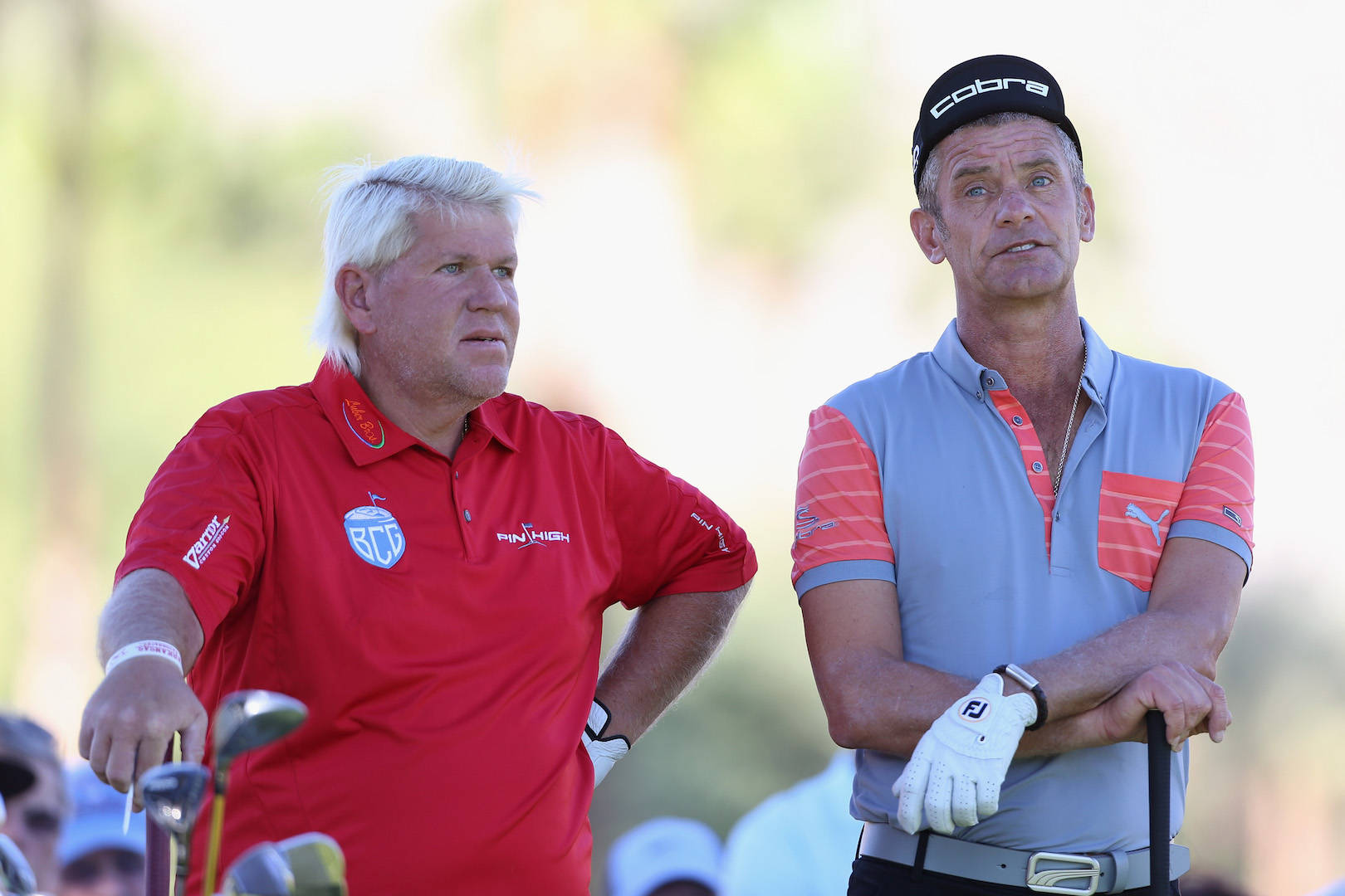 Jesper Parnevik And John Daly Background