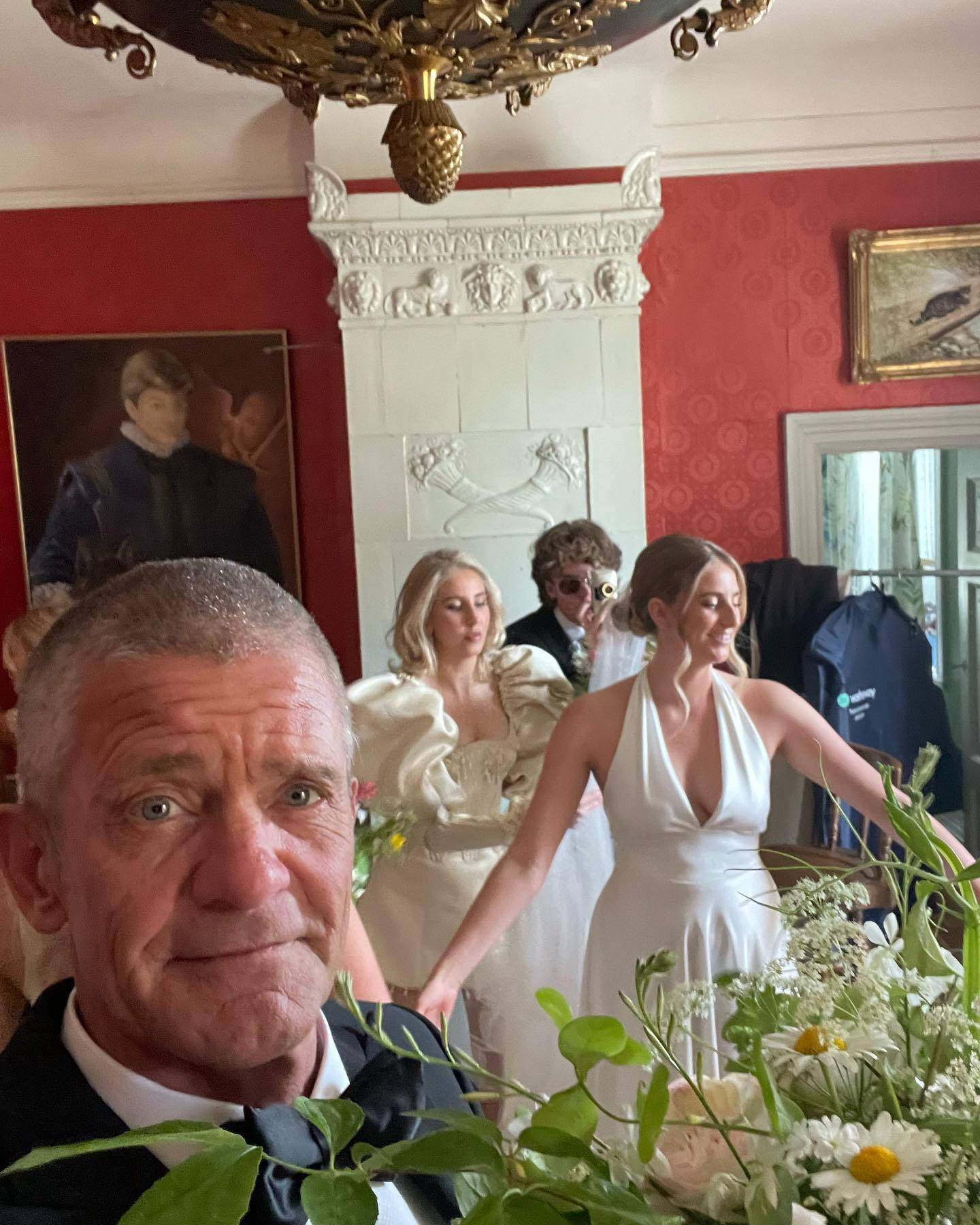 Jesper Parnevik Attending Daughter's Wedding Background