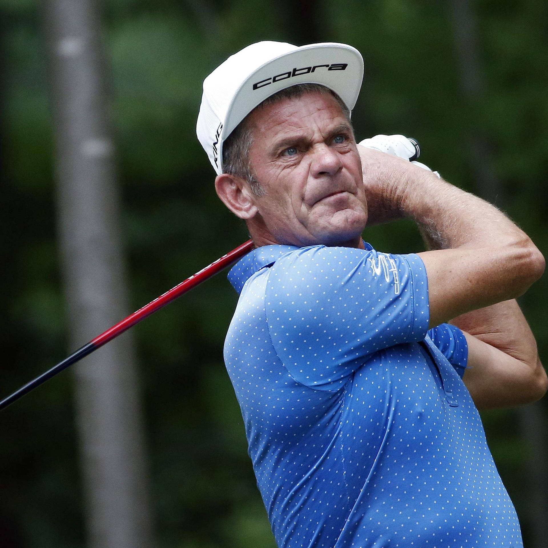 Jesper Parnevik Cobra Cap And Shirt Background