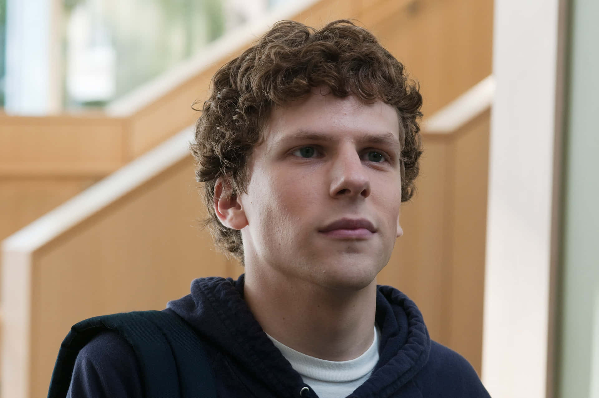 Jesse Eisenberg Attends His Latest Movie Premier Background