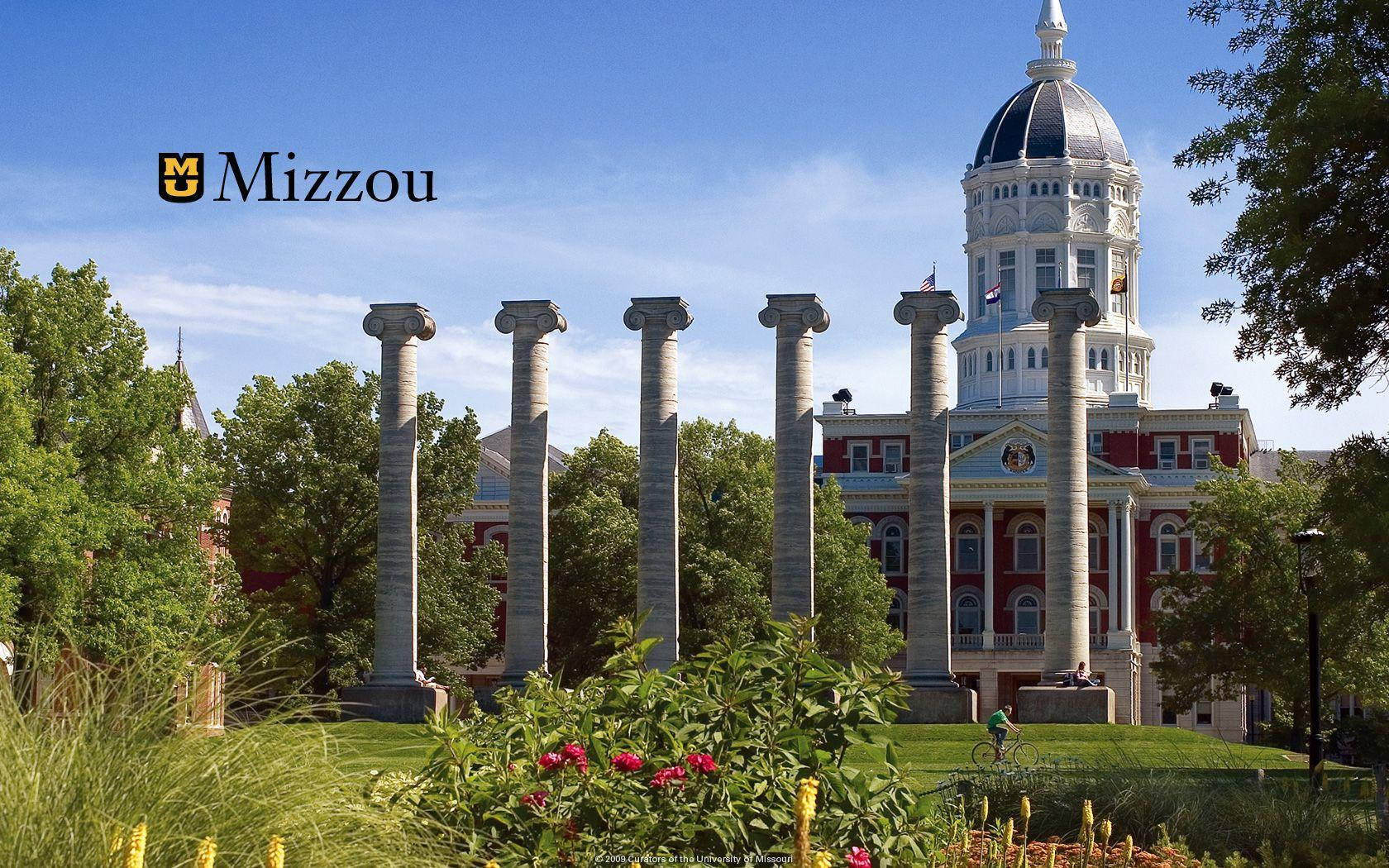 Jesse Hall And The Columns University Of Missouri