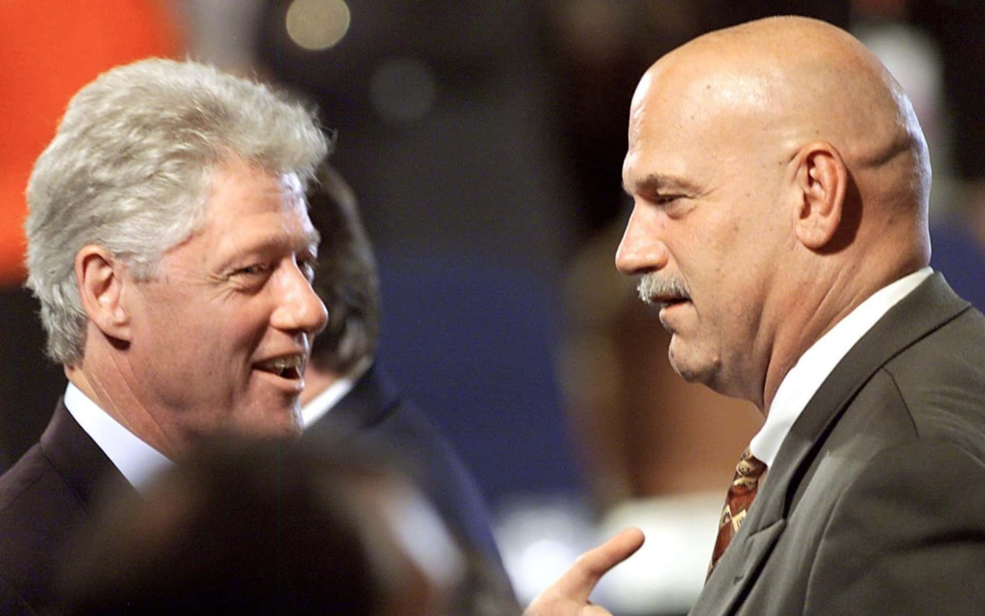 Jesse Ventura Bill Clinton Background