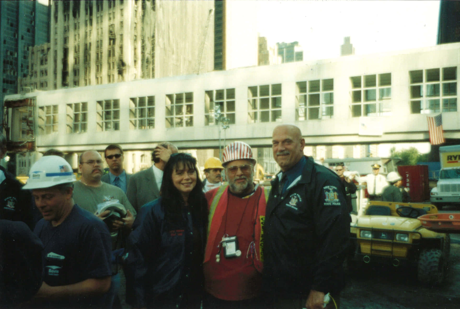 Jesse Ventura With Theresa Larson Masters Background