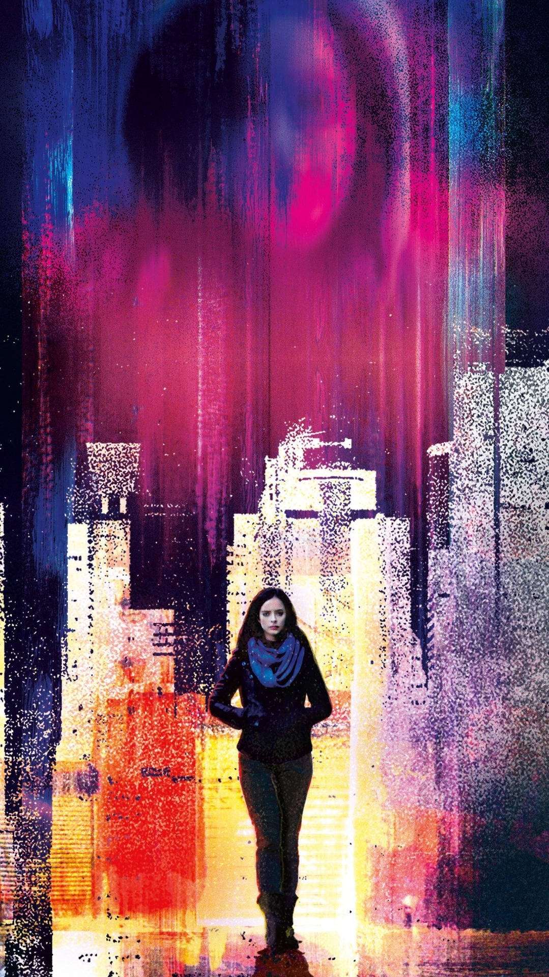 Jessica Jones City Buildings Artwork Background