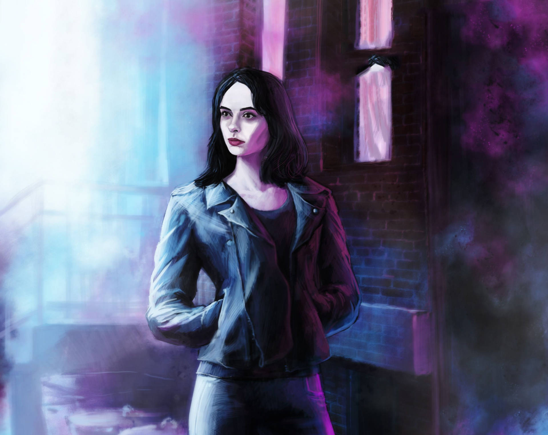 Jessica Jones Digital Art Background