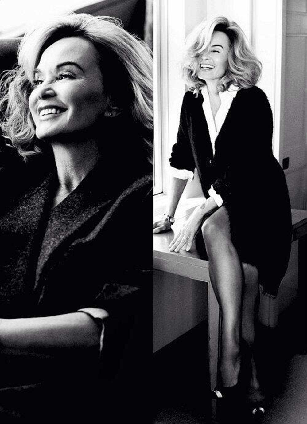 Jessica Lange Black And White