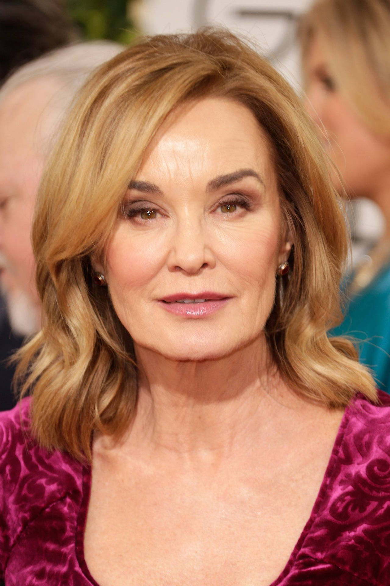 Jessica Lange Hot Pink Top