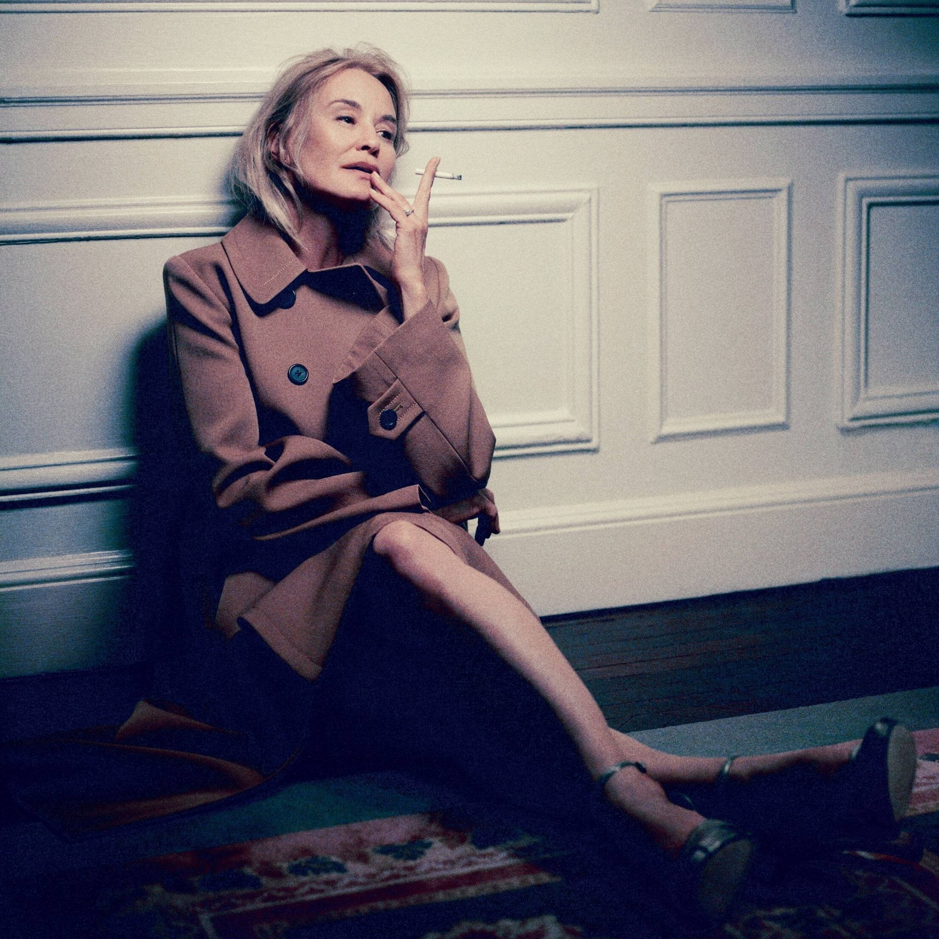 Jessica Lange Photo Session Background