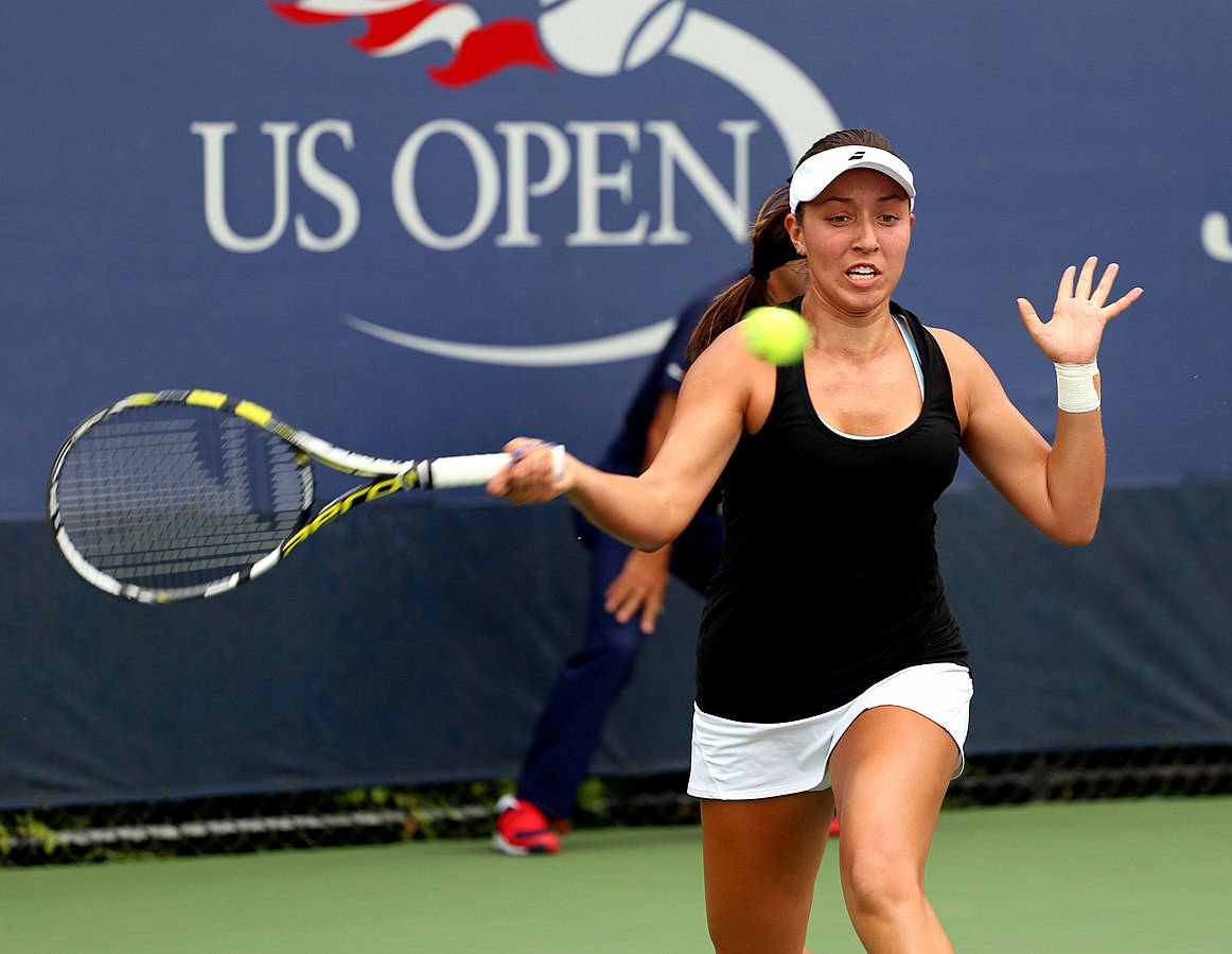 Jessica Pegula In Us Open Background