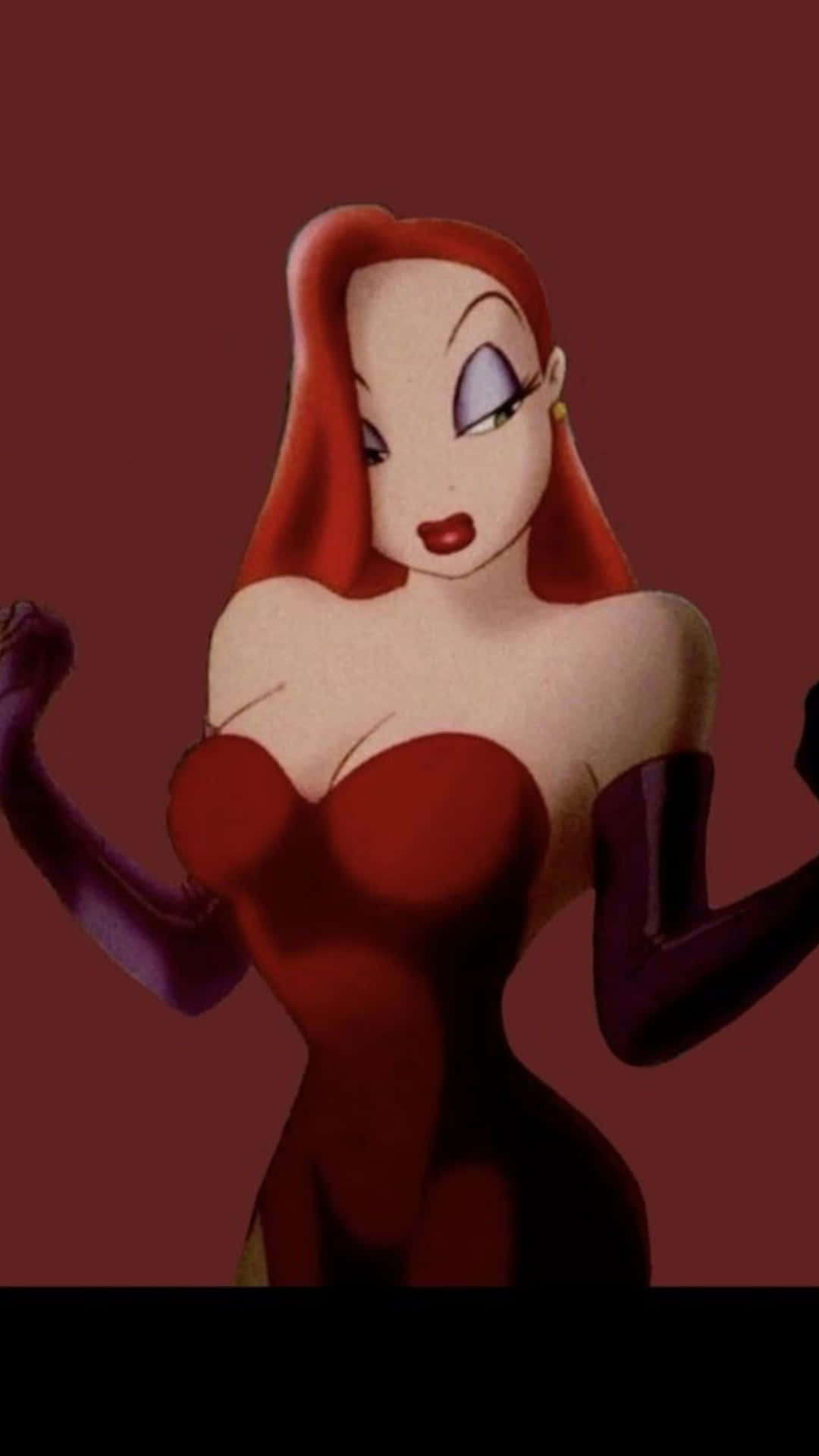 Jessica Rabbit Classic Pose Background