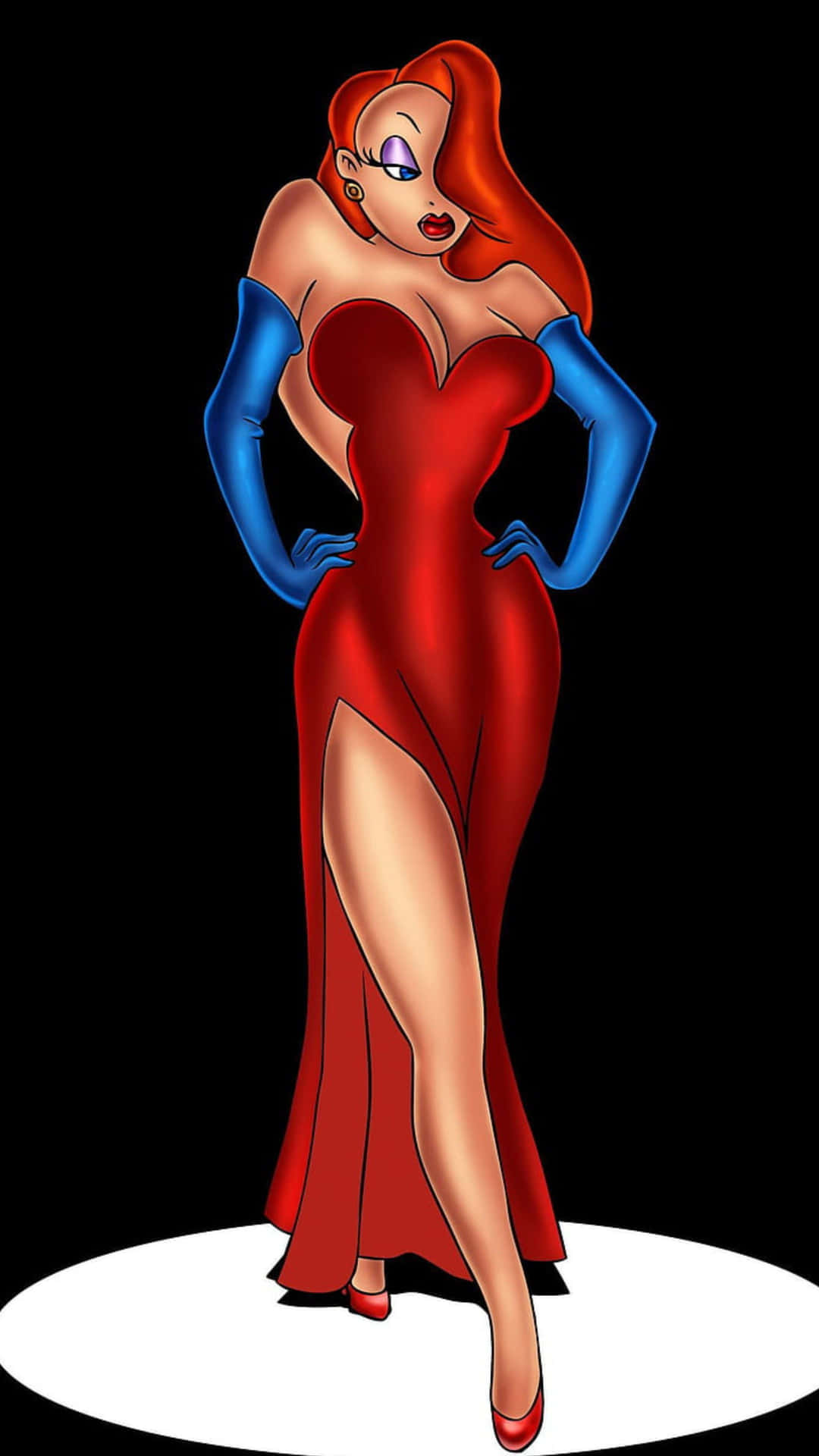 Jessica Rabbit Iconic Red Dress