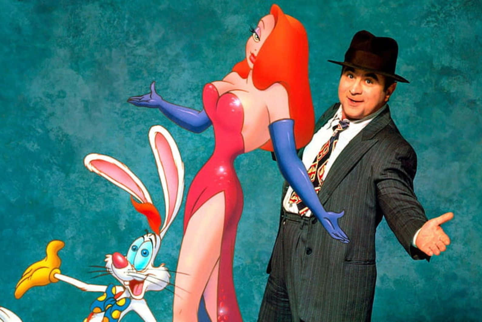 Jessica Rabbit Rogerand Detective Background