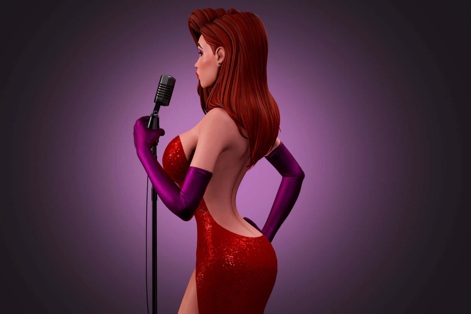 Jessica Rabbit Singing Performance Background